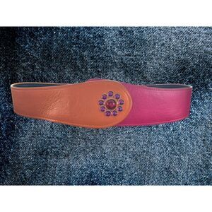 Vintage 90’s 80's Sharon Burch Dallas Vintage Womens Jeweled Belt